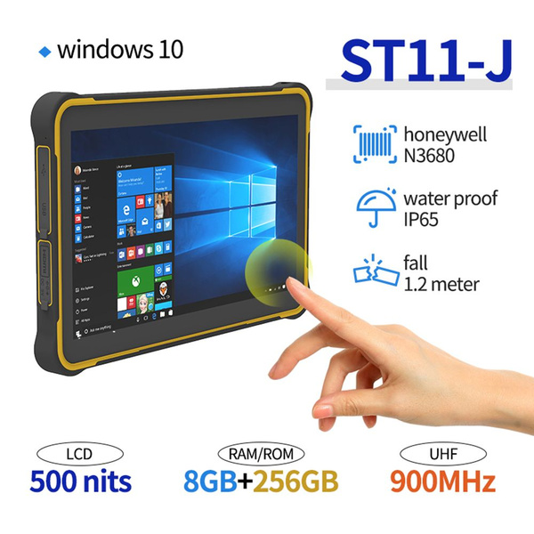Купить планшет Sincoole Защищенный планшет Windows 10Pro, планшет Intel ...