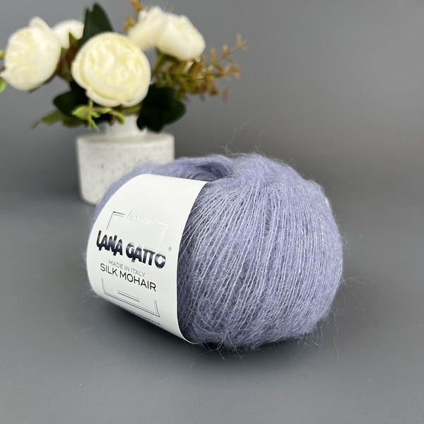 Пряжа Silk Mohair кид мохер на шелке цвет 9380 - купить с доставкой по ...