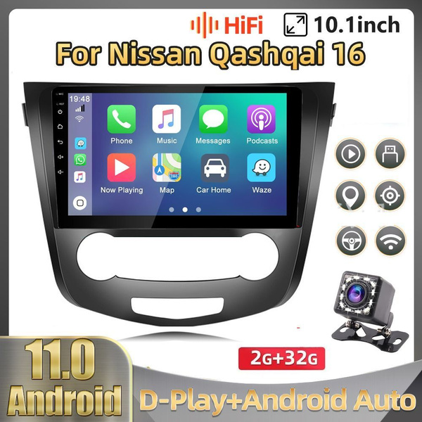 Магнитола 2/32 Гб Android 12 для Nissan Qashqai 16 / Автомагнитола ...