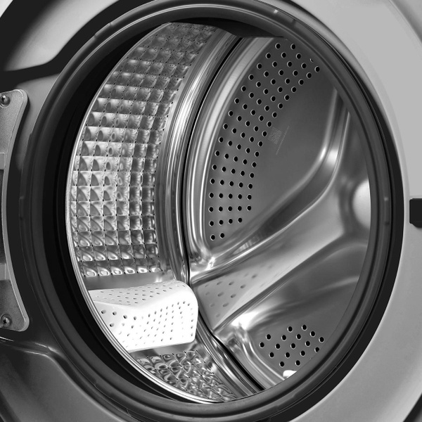 Стиральная машина Haier HW60-BP12929ASE, черный, серебристый - купить ...