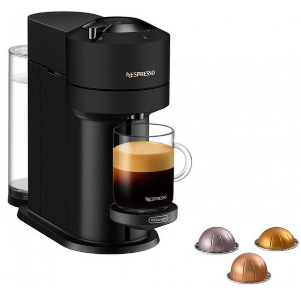 Капсульная кофемашина DeLonghi кофемашина Nespresso, черный матовый ...