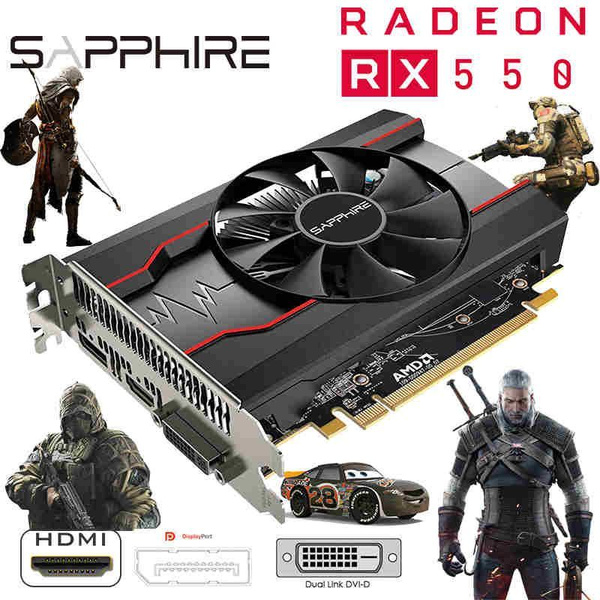 Видеокарта Radeon RX 550, 4 ГБ - купить по низким ценам в интернет ...