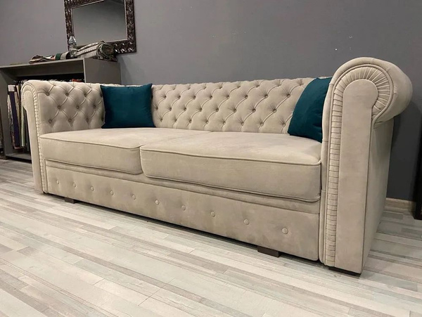 Прямой диван Диван честер с механизмом Спартак, механизм Французская ...