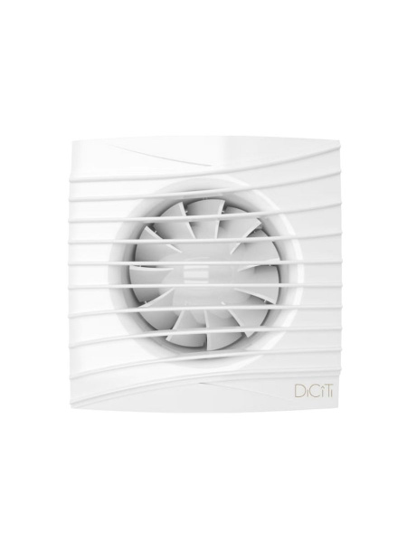 Вентилятор вытяжной Diciti Silent 4C D 100 мм белый с обратным клапаном ...