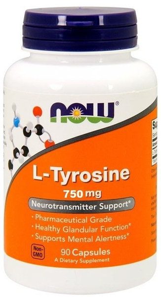 Аминокислоты NOW Tyrosine 750 mg, 90 капс. купить на OZON по низкой ...