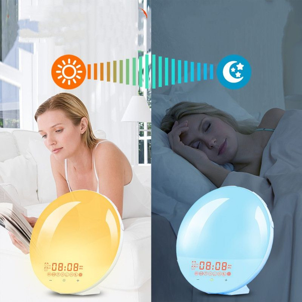 Световой будильник Philips Wake-up Light HF3519/01 купить по низкой ...