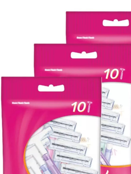 Женские одноразовые станки Bic Twin lady , 2 лезвия , 3 упаковки ...