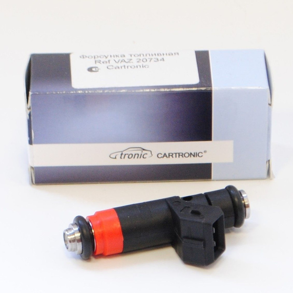 Форсунка бензиновая CARTRONIC (аналог Siemens) оранжевая (DEKA IV VAZ ...
