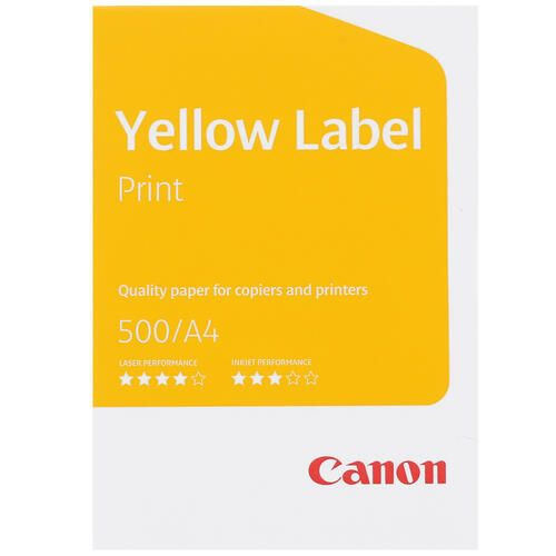 Бумага Canon Yellow Label Print A4 белый A4, 80 г/м , листов - 500 ...