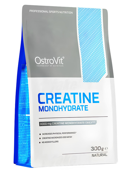 Креатин моногидрат OstroVit Creatine Monohydrate 300 г, Натуральный ...