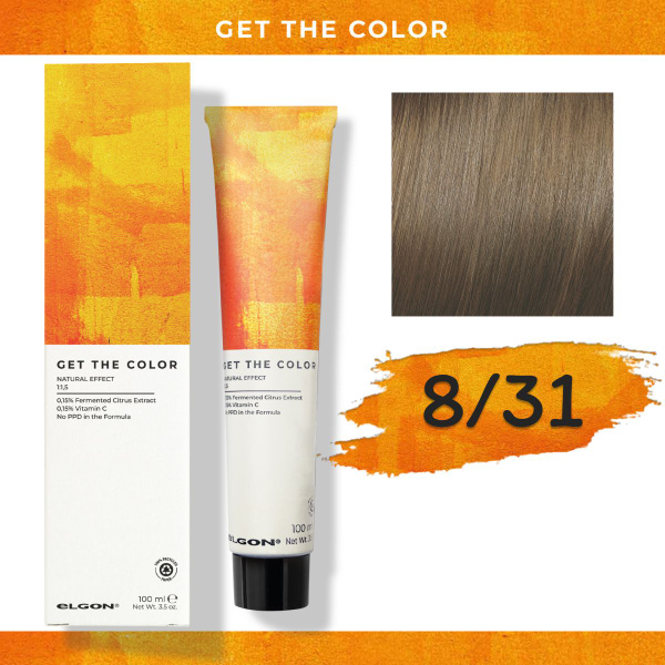 Elgon Краска для волос профессиональная Get the Color New 8/31 Светло ...