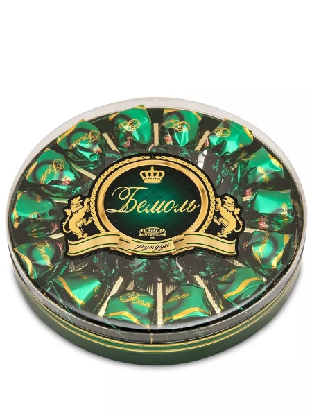 Конфеты глазированные "Бемоль" с дробленым фундуком, 210г - купить с ...