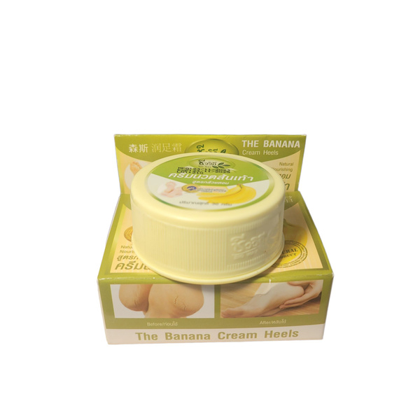 Тайский банановый увлажняющий крем от трещин на пятках, Bio Way 30 г ...