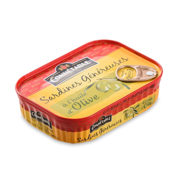 Сардины Connetable Sardines Genereuse в оливковом масле "BELMA" 140г ...