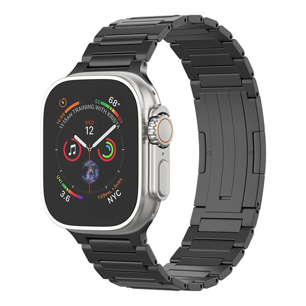 титановый металл ремешок,для Apple Watch Ultra 2 49MM Series 9 8 7 6 SE ...