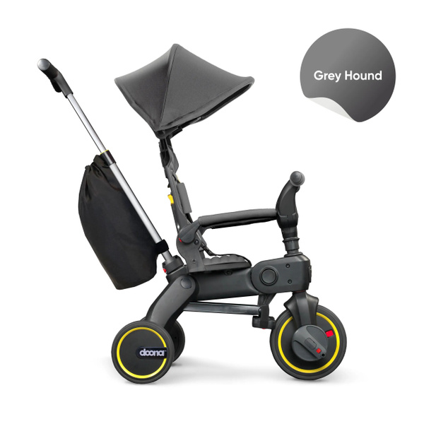 Складной трехколесный велосипед Doona Liki Trike S3, Grey Hound ...