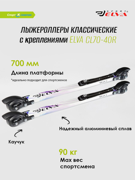 ELVA Лыжероллеры купить на OZON по низкой цене (1673557831)