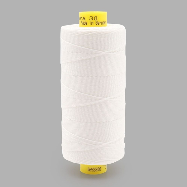 Швейные нитки Gutermann Mara 30/300 м для отстрочки, цвет 111 айвори ...