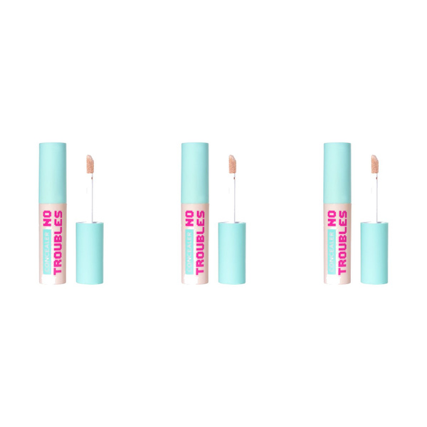 Beauty Bomb Жидкий консилер No Troubles, Тон 02, 2,5 мл, 3 шт купить на ...