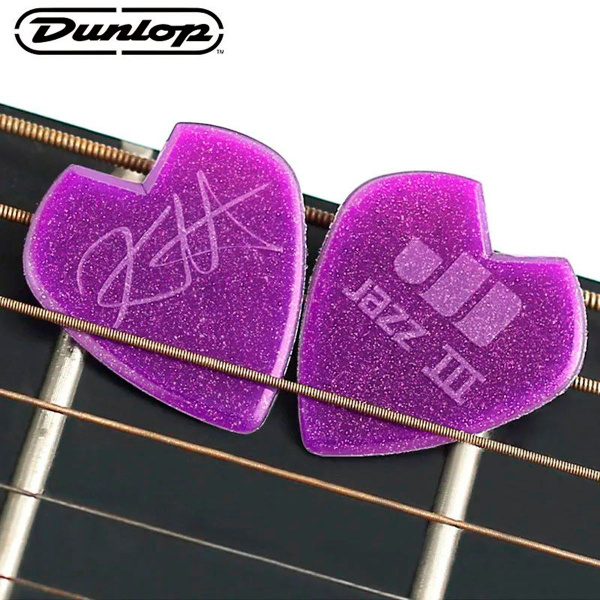 Dunlop Guitar Picks Kirk Hammett 36 Pack Jazz III Size