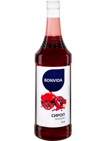 Сироп BONVIDA со вкусом Гренадин, 1л - купить с доставкой по выгодным ...