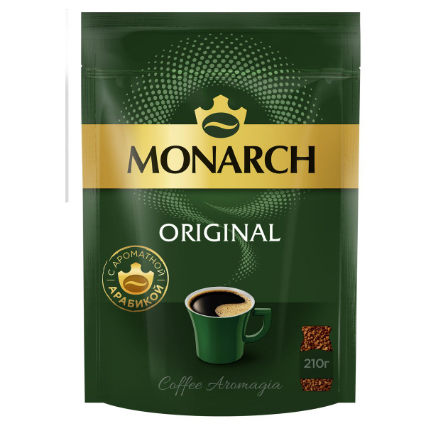 Кофе растворимый Monarch 210г. 1шт. - купить с доставкой по выгодным ...