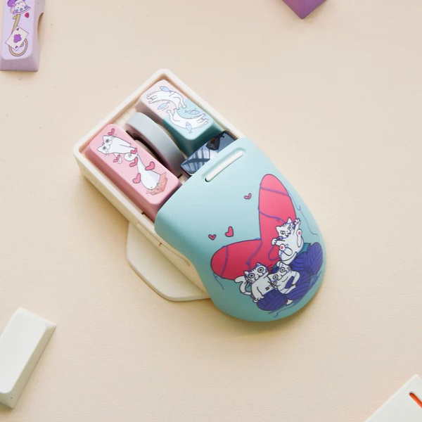 Мышь беспроводная Lofree TOUCH PBT Wireless, светло-зеленый - купить по ...