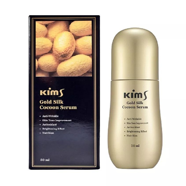 KIMS Сыворотка антивозрастная для лица Gold Silk Cocoon Serum - купить ...