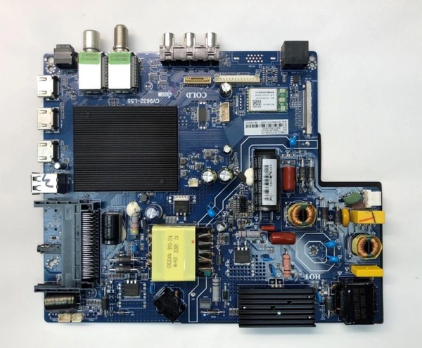Материнская плата CV9632-L55, для телевизора TELEFUNKEN TF-LED58S06T2SU ...