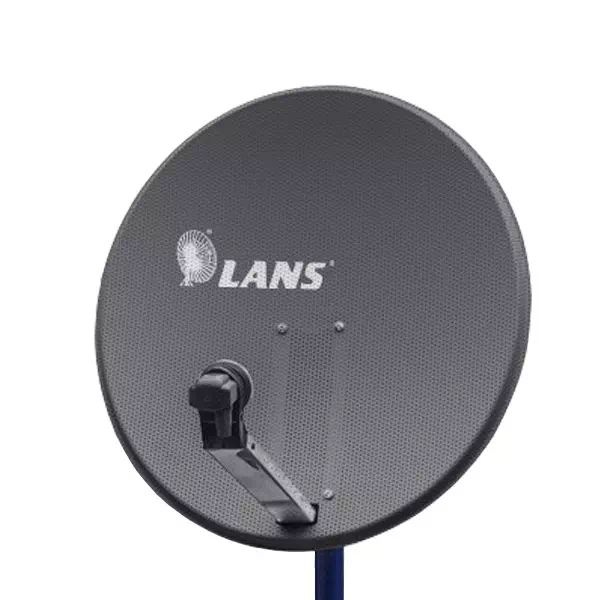 Спутниковая антенна Lans 0.97 м перфорированная без кронштейна (темная ...