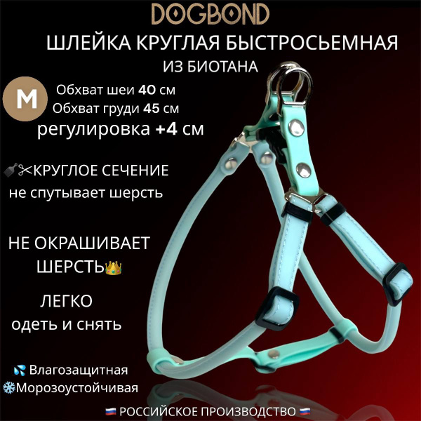 Вопросы и ответы о Шлейка Dogbond для шпица круглая из биотана,шлейка ...