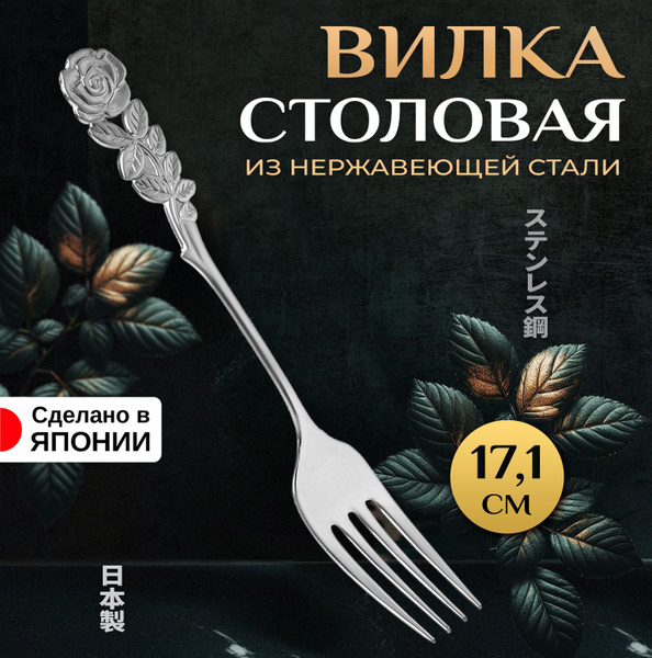 Вилка столовая/десертная 17х2,5х2,6 см - купить с доставкой по выгодным ...