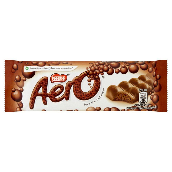 Шоколадный батончик Nestle Aero 28г - купить с доставкой по выгодным ...