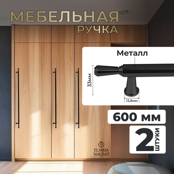 Ручка мебельная длинная для шкафа, для кухни, для мебели фурнитура ...