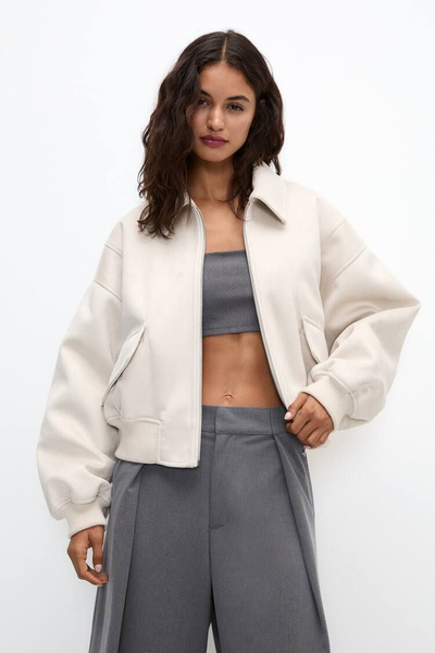 Бомбер Pull&Bear - купить с доставкой по выгодным ценам в интернет ...