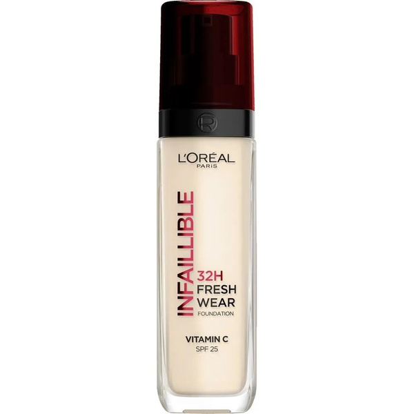 L'Oreal Paris Тональный крем Infaillible 32H Fresh Wear Make-up, Spf 25 ...