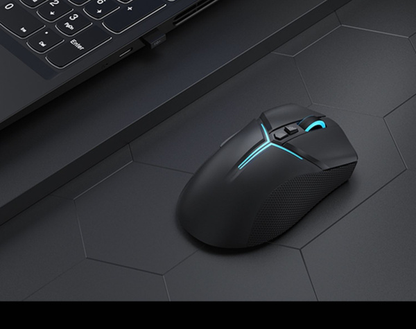 Игровая мышь беспроводная Lenovo LEGION M7 123, черный - купить по ...