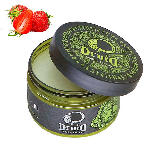 Масло для тату и татуажа DruiD Tattoo Butter Summer series - Клубника ...