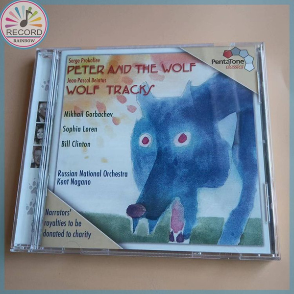 CD Serge Prokofiev Peter and the Wolf CD настоящий Герметичная