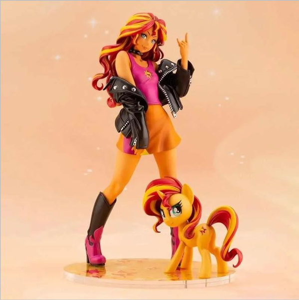 Аниме фигурка/ Дружба это Чудо(My little pony) - Сансет Шиммер,22cm ...