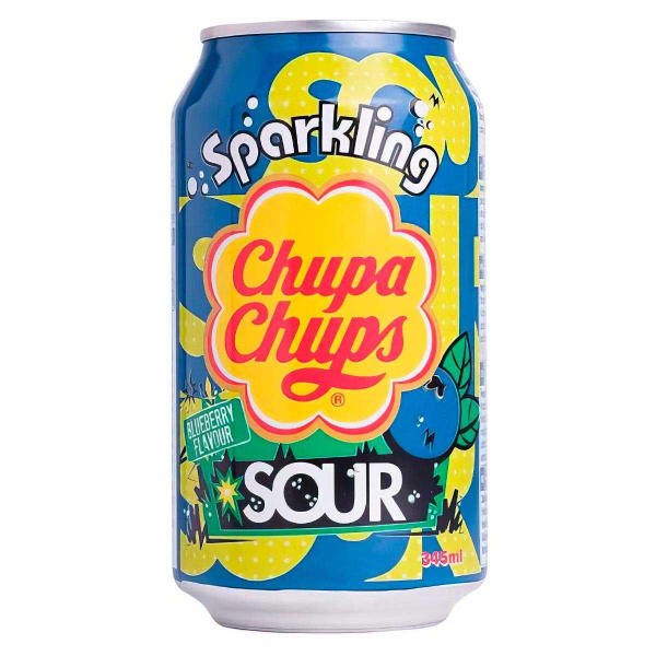 Напиток Chupa Chups со вкусом кислая черника, 345 мл купить на OZON по ...