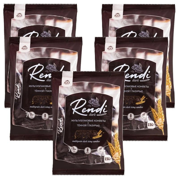 Мультизлаковые конфеты, Rendi, 150 г / 5 упаковок купить на OZON по ...