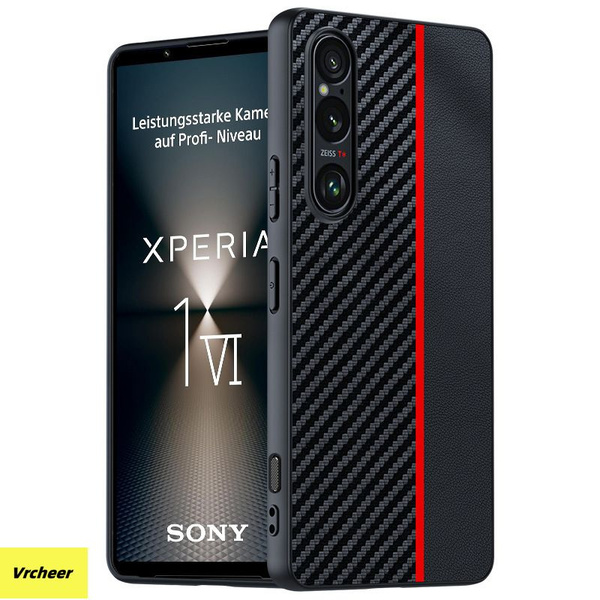 Чехол на Sony Xperia 1 VI (Сони Иксперия 1 Марк 6),Роскошная кожа и ...