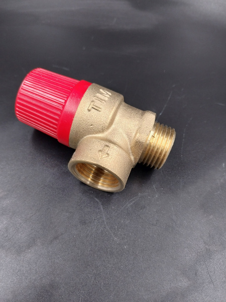 Предохранительный клапан 1,5 бар, 1/2" BL22MF-K-1.5 Tim купить на OZON ...