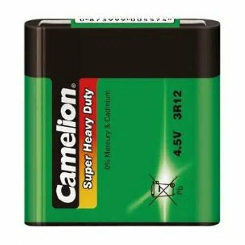 Элемент питания Батарейка "Camelion", Heavy Duty, 3R12 1S (3802) купить ...