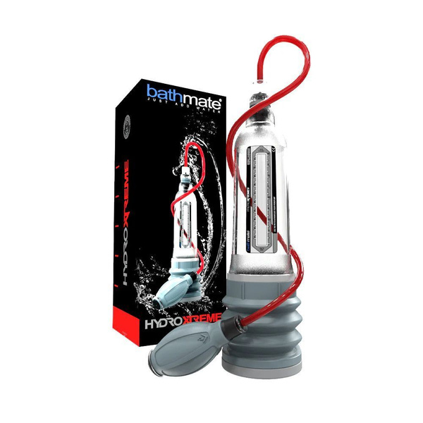 Гидропомпа для мужчин Bathmate HydroXTREME9 crystal прозрачная для ...