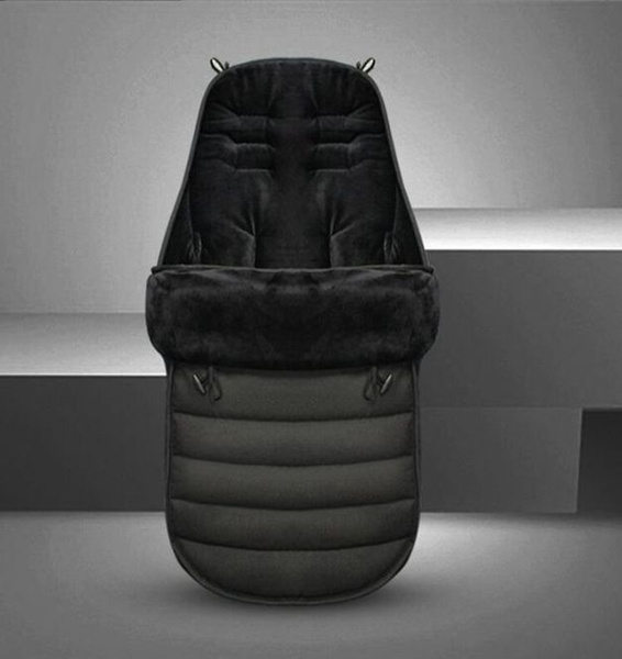 Конверт в коляску Royal Felle Winter Smoke Blue (бирюзовый) теплый для ...