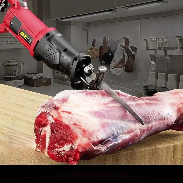 Электрическая пила для резки мяса и костей, высокая мощность 5000 Вт, 2 ...