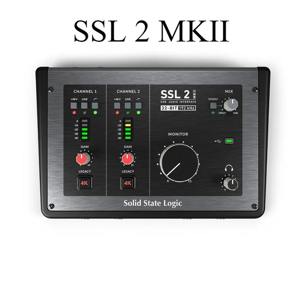Внешняя звуковая карта Solid State Logic SSL 2 MKII купить на OZON по ...