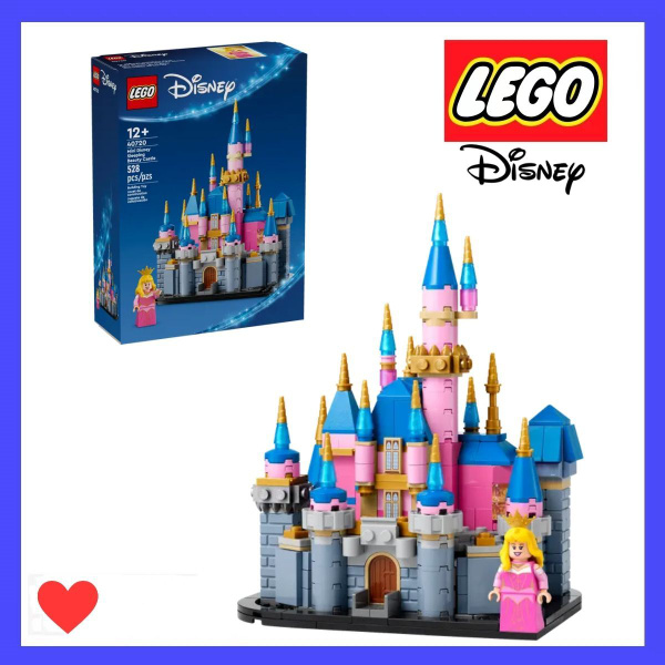 Конструктор LEGO Disney Лего серия, 40720 Мини-замок спящей красавицы ...